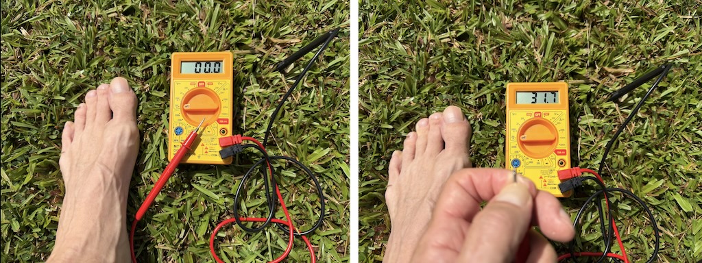 Grounding your self to the earth